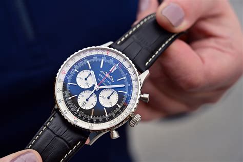 breitling navitimer chronograph gmt 46mm|New Breitling Navitimer B01 Hands.